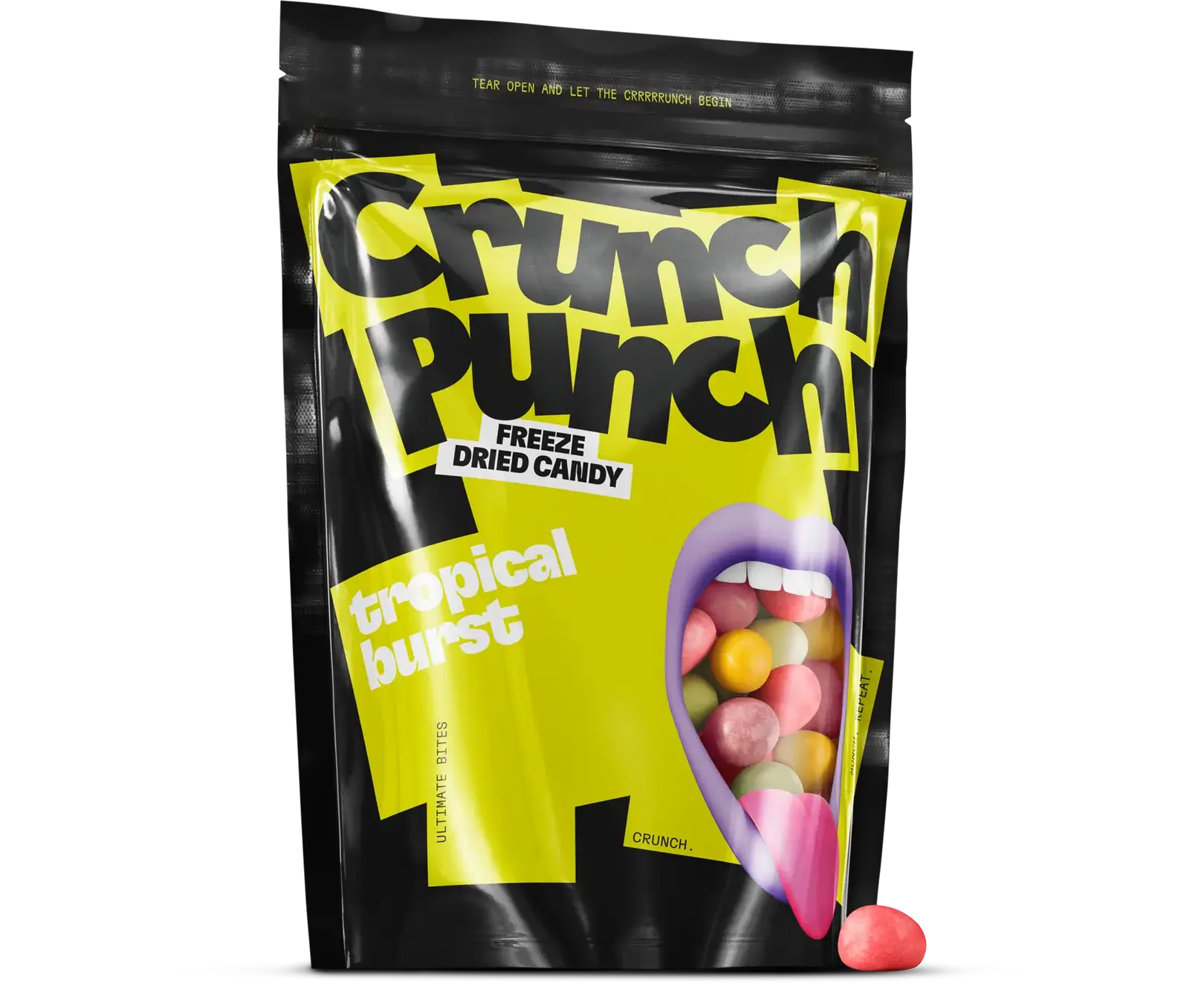 Crunch Punch Freeze Dried Candy Tropical Burst 200gr