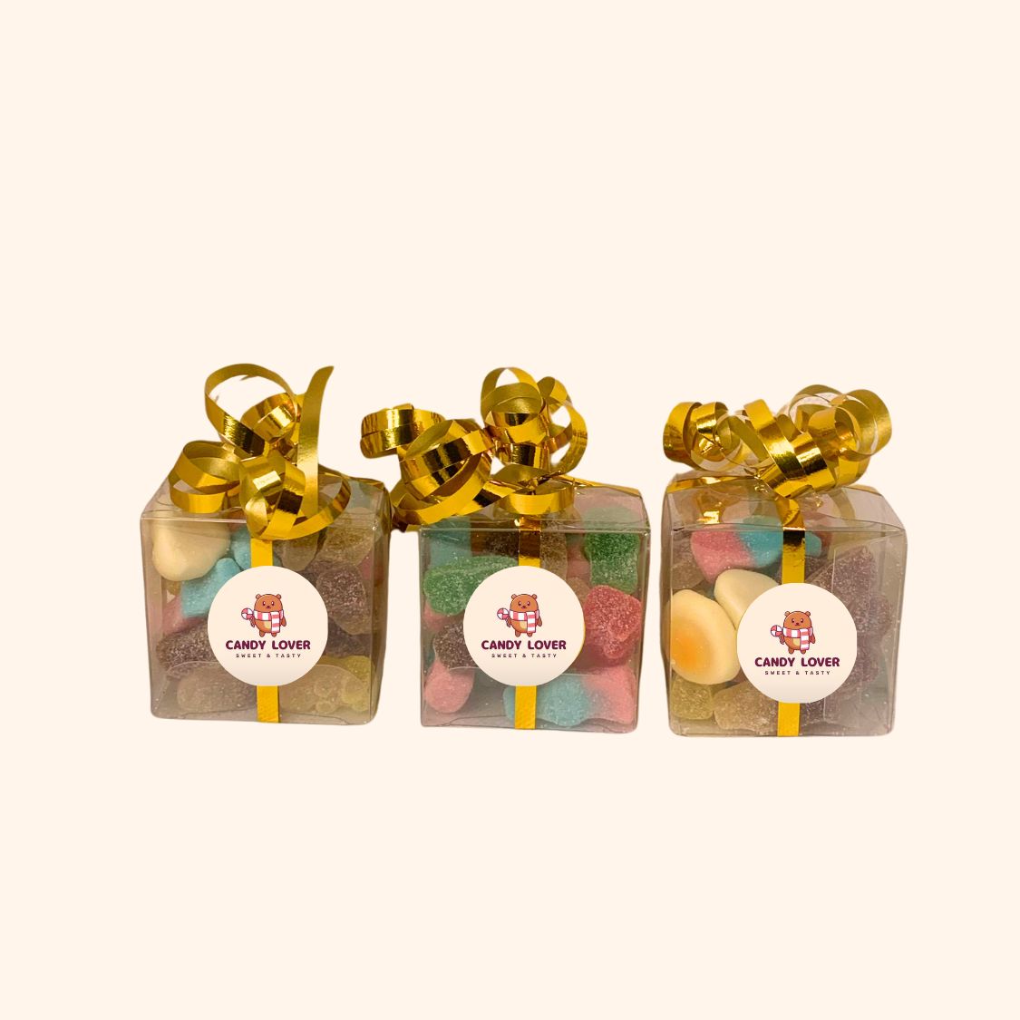 Halal Candy Lover Treats met Fizzy beertjes, Bubblegum flesjes, Eitjes en Cola flesjes - 100% halal met rundergelatine