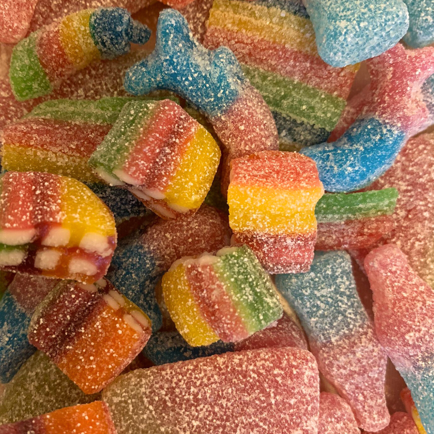 Sour Rainbow Vegan Mix