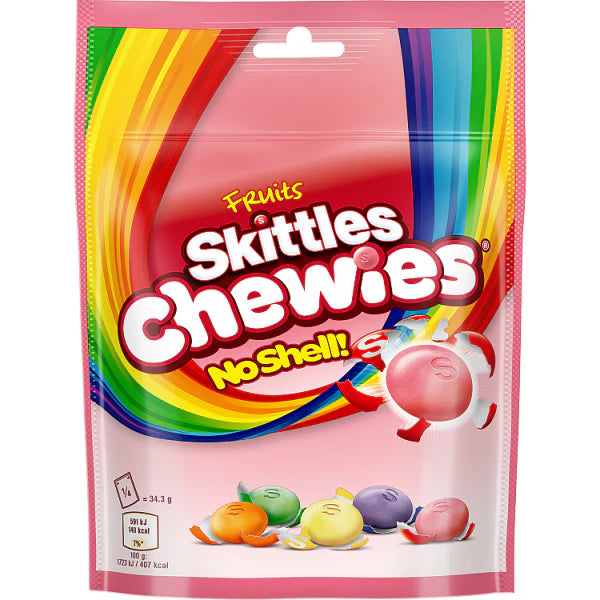 Skittles Chewies No Shell 137gr