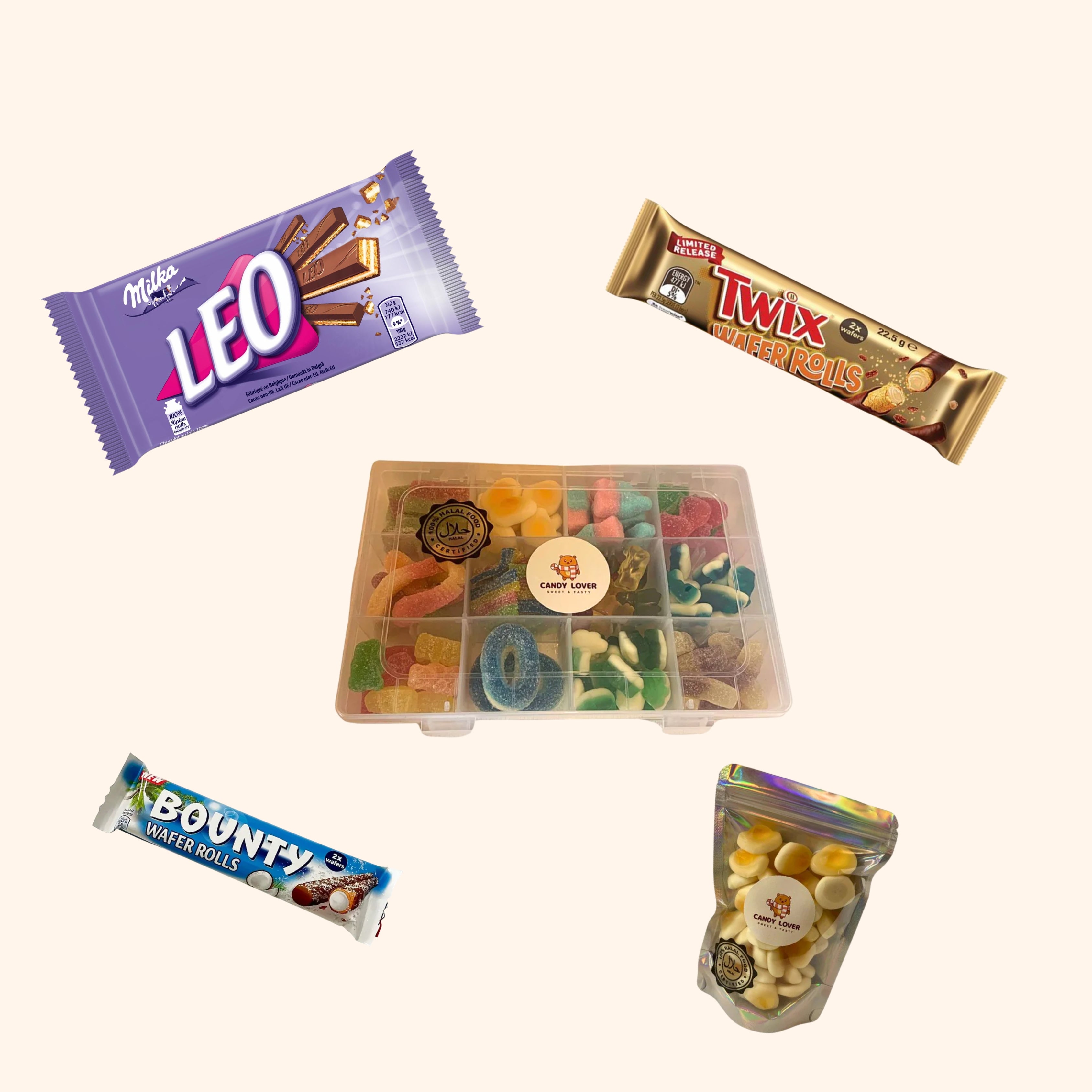 Halal Sweet Treats Mix Bundel - Snoep & Chocolade | Candylover