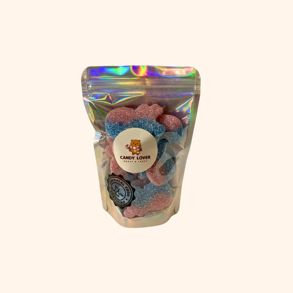 Halal Mini’s Snoeptraktatie – Fizzy Bubblegum Skulls