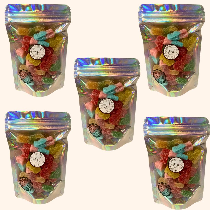 Halal Fizzy Eid Mubarak mini snoeptraktaties